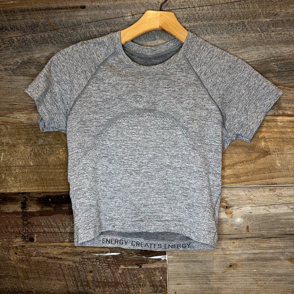 lululemon athletica Tops - Lululemon Athletica Heather Gray T-Shirt